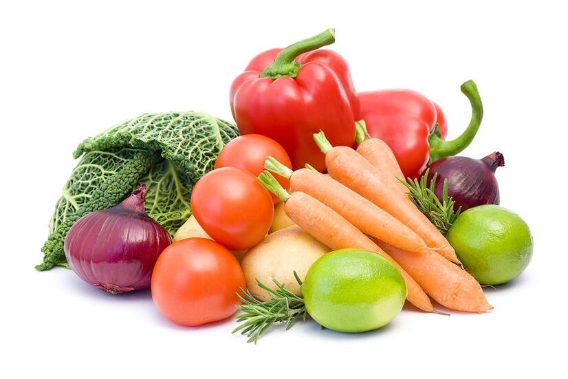 Légumes assortis - Perte de poids 6 clous de girofle Recette de perte de poids du 2e jour